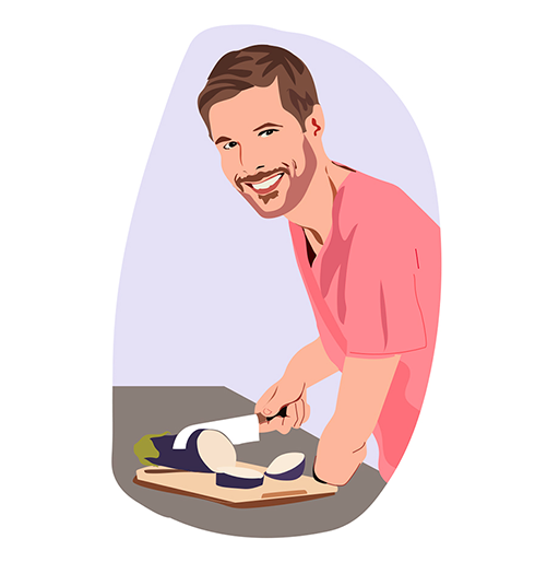 Grégory Cuilleron : bien dans son assiette Grégory Cuilleron : bien dans son assiette